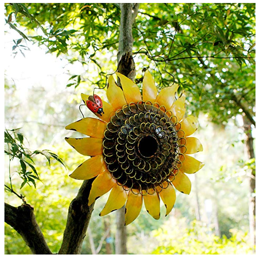 Sunflower Bird House